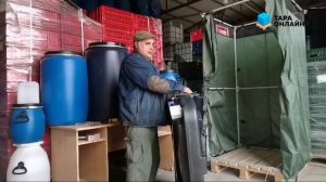 Бак для душа с подогревом