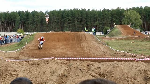 БЕЗУМНЫЙ  Мотокросс ПОЛЁТЫ  Виражи Финал Чемпионата России  Motocross Championship Of Russia