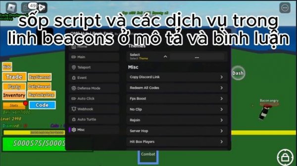 Cách Hack Rock Fruit Trên Điện Thoại [Omg Hub] Auto Raid, Auto Aizen | Script Hack PastePin