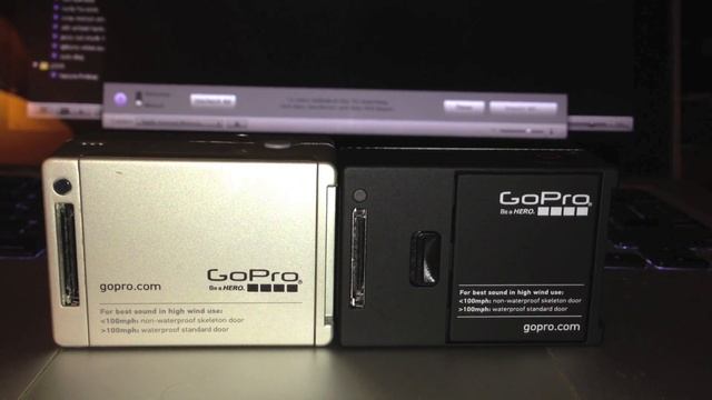 GoPro Hero 3 Black Edition vs Hero HD 2 - Close-Up Side By Side Comparison смотреть онлайн