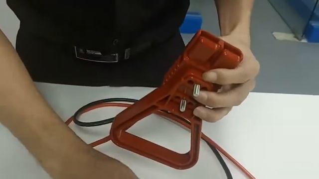 Anderson Connector SG 175 puller installation demonstration tutorial - S&D Connector смотреть онлайн