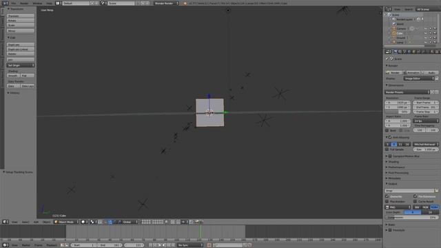 How to 3D Motion Track in Blender - Putting 3D Objects in your Video смотреть онлайн
