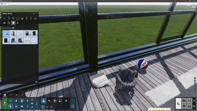 FOREST HOUSE (DAY) / LUMION 11 / SPEED TUTORIAL смотреть онлайн