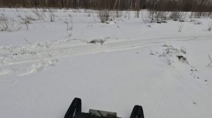 снегохрд рысь,  к6а турбо ,первый выезд