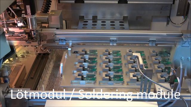 Ersa Selective Soldering – VERSAFLOW 3/45 + handling system – product video (English + Deutsch) смотреть онлайн
