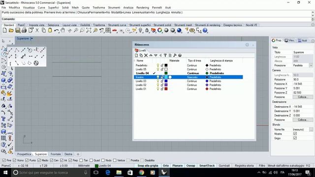 RHINOCEROS LEZIONE 009 LIVELLI DI RHINO смотреть онлайн
