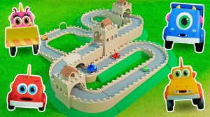 ПРЕМЬЕРА — Машинки Мокас гоняют по КИТАЙСКОЙ СТЕНЕ ️ Веселые мультики про машинки для детей