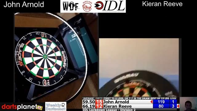 IDL Lockdown League Div2 - Kieran Reeve Vs John Arnold смотреть онлайн
