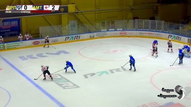 Хоккейный матч ЗАУРАЛЬЕ - АВТОМОБИЛИСТ смотреть онлайн