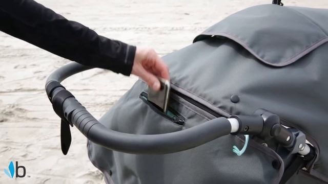 Коляска Bumbleride Speed на прогулке смотреть онлайн