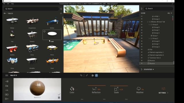 Twinmotion 3DWAREHOUSE Render Part01 смотреть онлайн