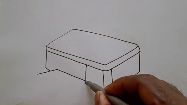 how to draw printer drawing easy step for beginners смотреть онлайн