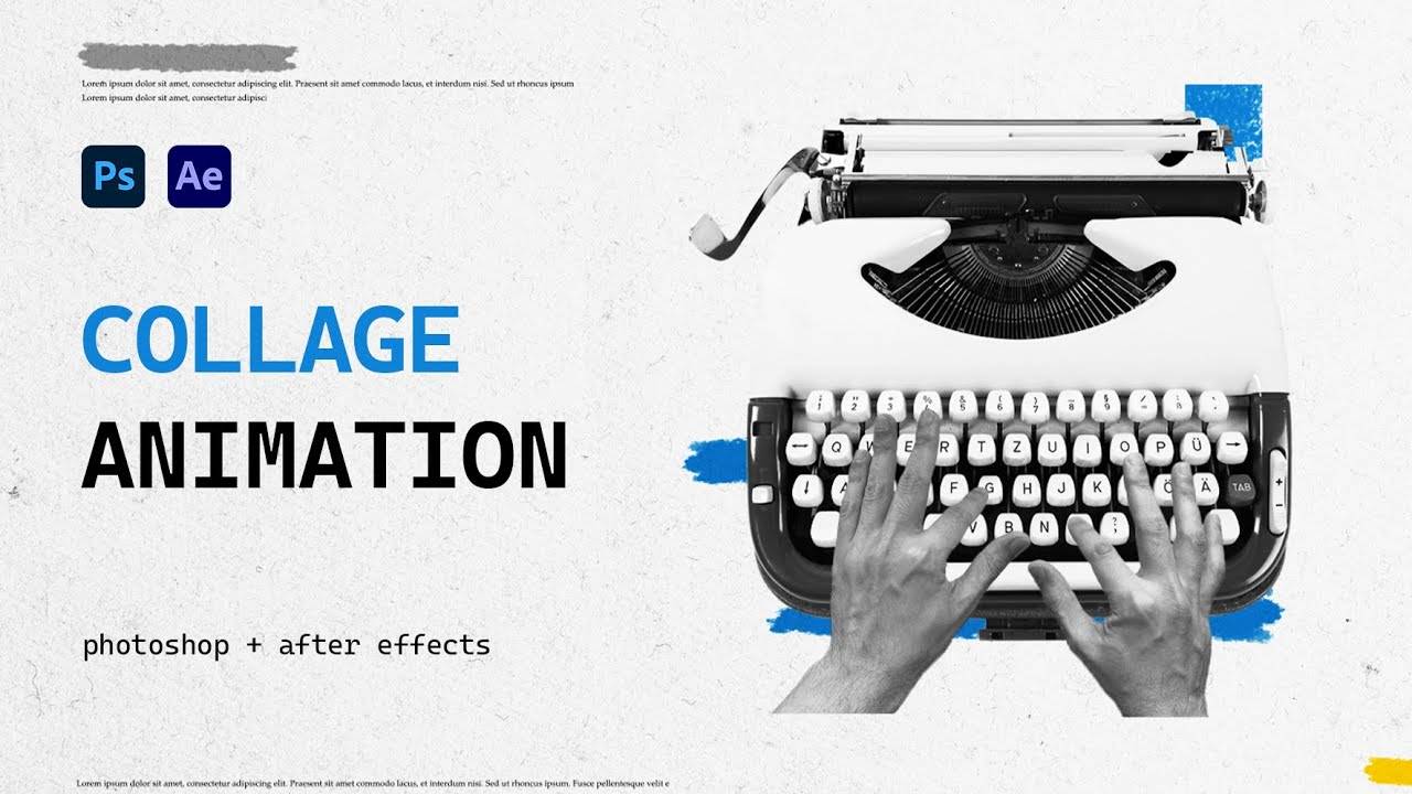 Как создать анимацию в стиле коллажа в After Effects? смотреть онлайн