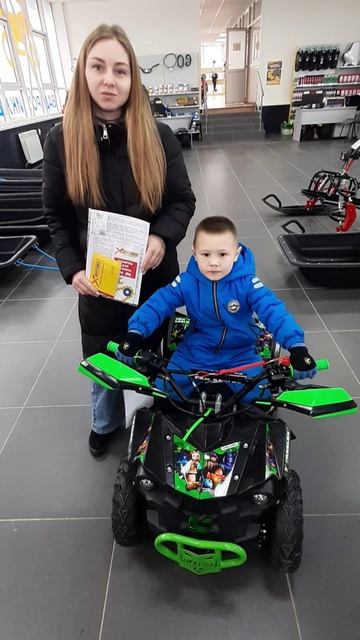 Отзыв о покупке квадроцикла GBM ROBLOX 110 в магазине X-MOTORS г. Уфа смотреть онлайн