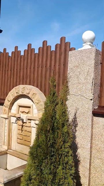 Штакетник Корея каштан . установка город Каспийск смотреть онлайн