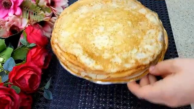 ТАК БЛИНЫ ГОТОВИТ ТОЛЬКО МОЙ БРАТИК! ЭТО ЛУЧШИЕ БЛИНЫ КОТОРЫЕ Я ПРОБОВАЛА! AZIZA GOTOVIT смотреть онлайн