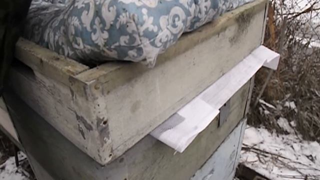 зимовка карпатских пчел на воле - декабрь на пасеке смотреть онлайн