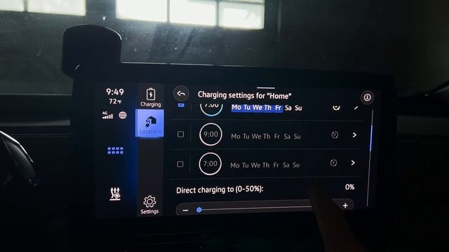 Volkswagen ID.4 Charging Settings and Scheduling Tutorial смотреть онлайн