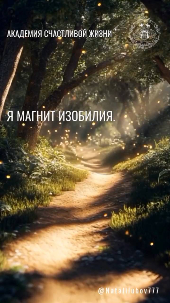 Аффирмация я магнит изобилия смотреть онлайн