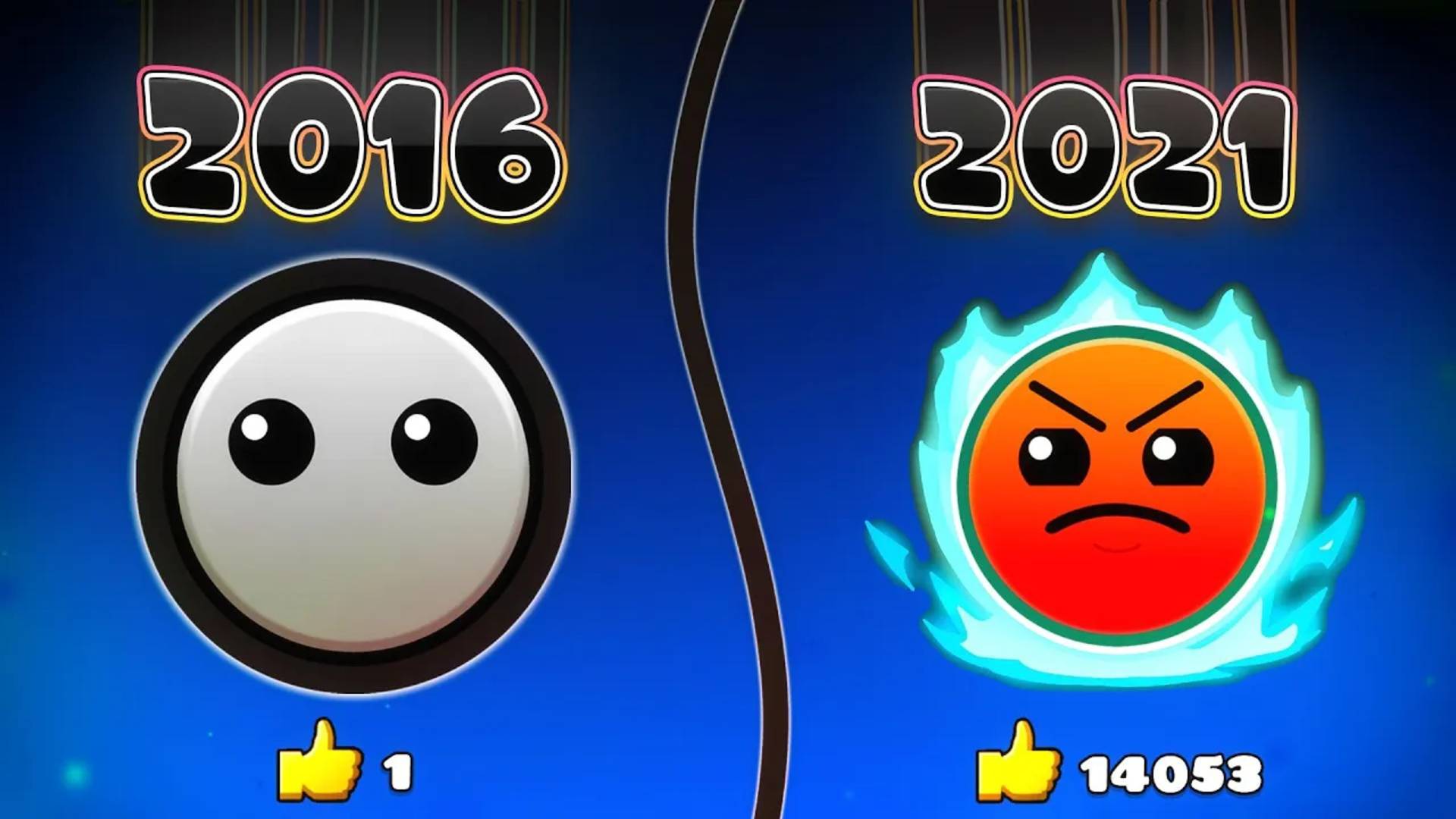 Получил ОЦЕНКУ НА УРОВНЕ СПУСТЯ 5 ЛЕТ в Geometry Dash... смотреть онлайн