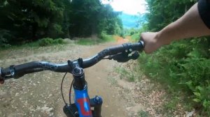 ДАУНХИЛЛ в горах на ВЕЛОСИПЕДЕ ?! / ПЕРВЫЙ РАЗ/