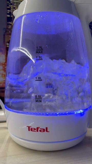 Чайник Tefal стеклянный электрический артикул YM10020499 смотреть онлайн