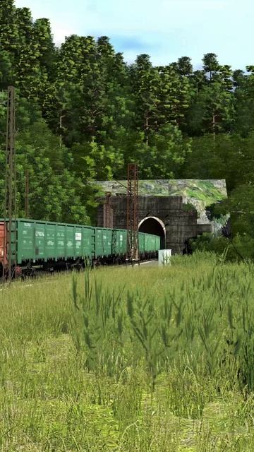 Trainz 22, «ВЛ8М-1488 прибывает на станцию Чигрипш» смотреть онлайн