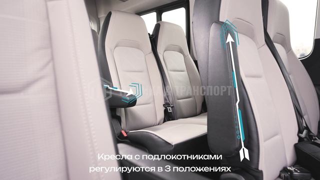 Обзор микроавтобуса Ford Transit 2025 17+1 смотреть онлайн