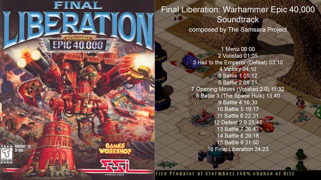 Final Liberation: Warhammer Epic 40,000 Soundtrack смотреть онлайн