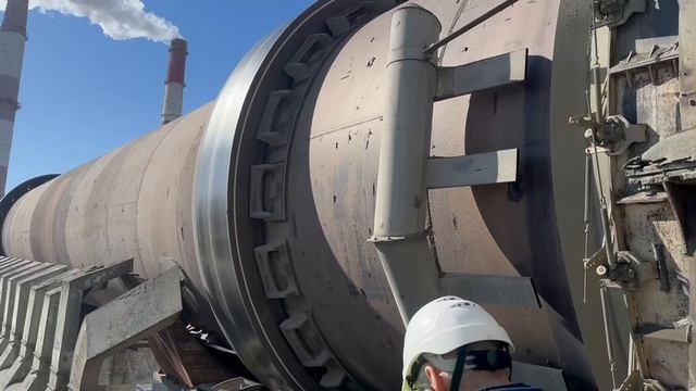 Печь обжиговая для производства клинкера 5х185. -60тн/час смотреть онлайн