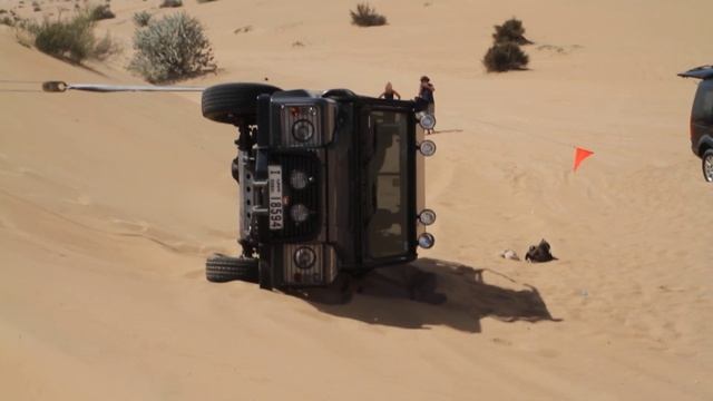 Land Rover Defender capsize - The Recovery смотреть онлайн