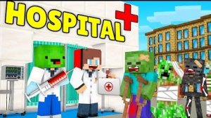 В Майнкрафте открыли больницу для мобов - мультфильм Майнкрафт