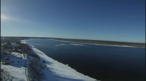 Весенний полёт над Нижними Муллами Пермский край.