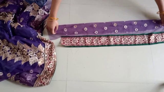 Net Ki Saree Se Lehenga Banaye / Easy Cutting And Stitching /How To Make A Lehenga With A Net Sari?