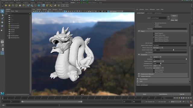 Subdivision Frustum Culling in MtoA 2.1.0 смотреть онлайн