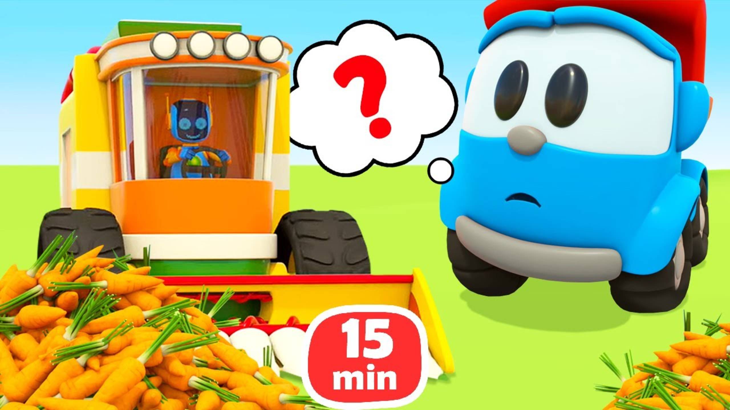 Приключения на ферме: Строим дом для животных и собираем урожай! Мультики Грузовичок Лева для детей смотреть онлайн