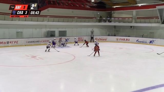 Все шайбы Авангард Аванград СКА Юность 15 01 2022 смотреть онлайн