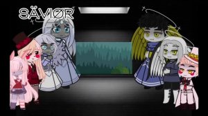 Hazbin Hotel react to the Gate Guardian (scp AU)