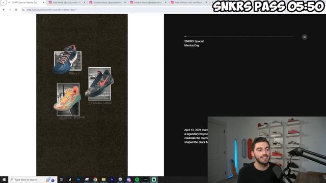 SNKRS PASS Kobe Day 2024! Kobe 4 Philly Kobe 6 Italian Camo & Kobe 4 Philly смотреть онлайн