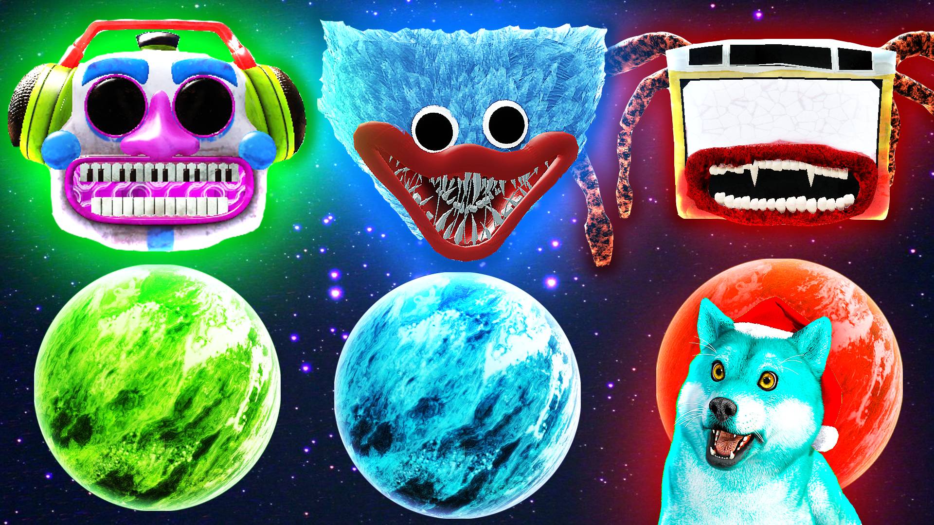 Мы нашли планеты хагги вагги, диджей аниматроник, автобус пожиратель в гаррис мод! garry's mod смотреть онлайн