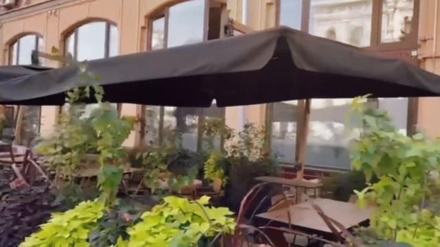 Зонты для ресторана 3х3м, 4х4м, 5х5м | Зонты для кафе от производителя смотреть онлайн