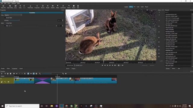 Shotcut - How To Combine/merge 2 Or More Videos On ShotCut
