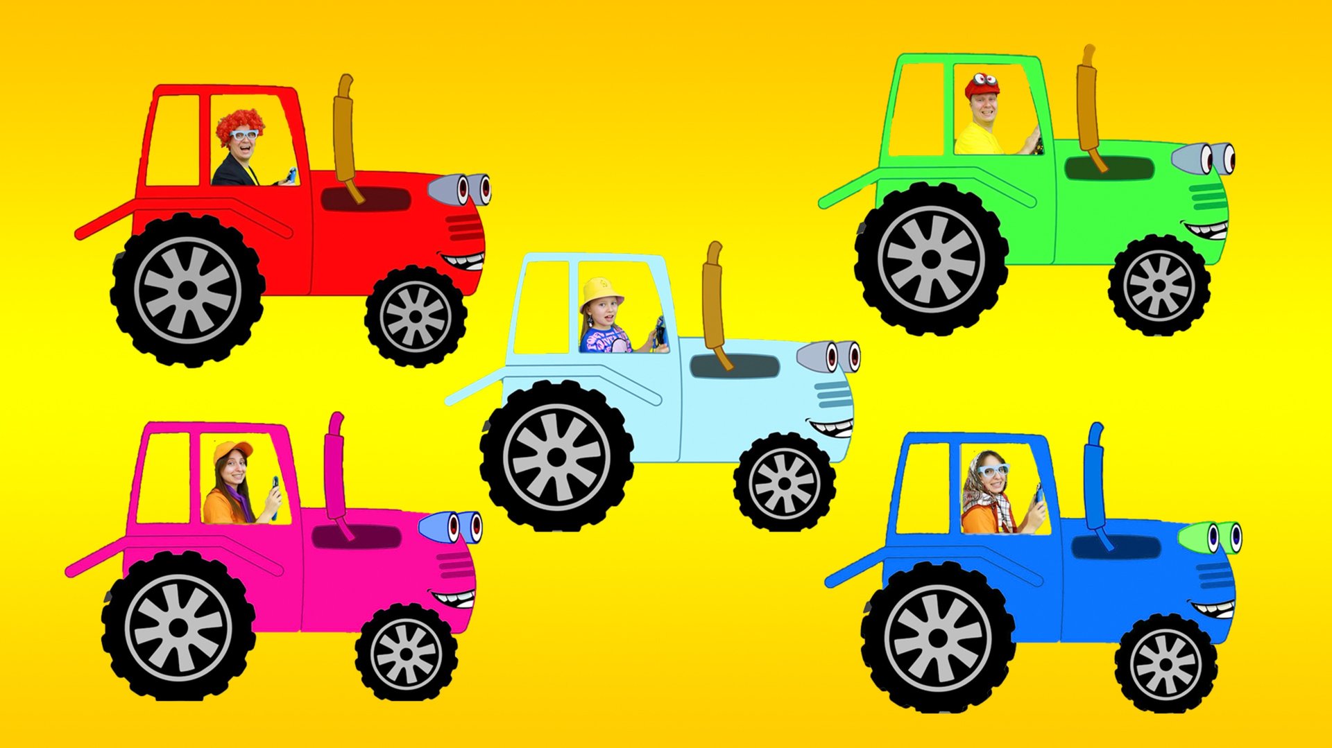 Синий трактор - песенка про тракторёнок