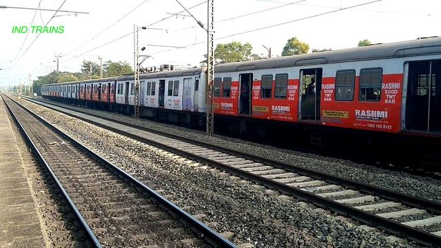 South Eastern Railways Advertise Printed EMU+Conventional 12 Coach EMU Train | Howrah-Panskura Loca смотреть онлайн