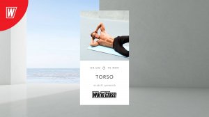 TORSO с Альбертом Даниловым | 26 марта 2025 в 8.00 по МСК | Онлайн-тренировки World Class