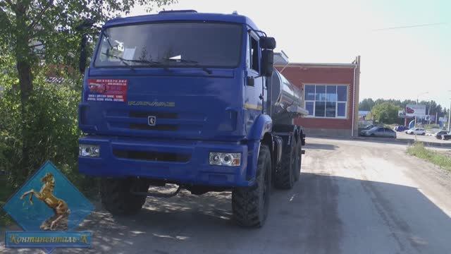 Автоцистерна АЦВТ-10 на шасси КАМАЗ 43118 смотреть онлайн