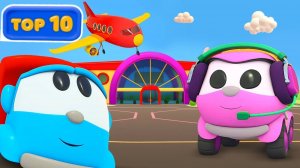 Грузовичок Лева - 10 ЛУЧШИХ СЕРИЙ! Веселые мультики про машинки для детей