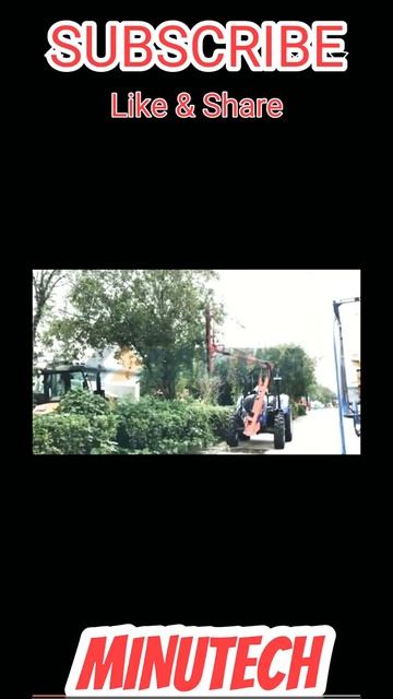 TRACTOR ORCHARD FRUIT TREE BRANCHES TRIMMER DISC SAW CUTTER MOWER PRUNER TRIMMING MACHINE #Shorts смотреть онлайн