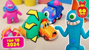 Мультик Машинки Мокас - ТОП ЛУЧШИХ СЕРИЙ! Мультики для мальчиков про машинки