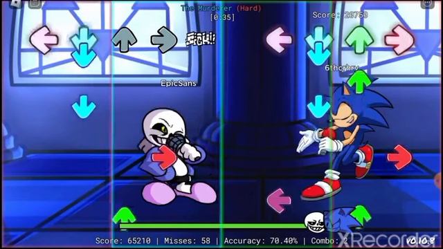 фнф прохожу 2 песни санса :) смотреть онлайн